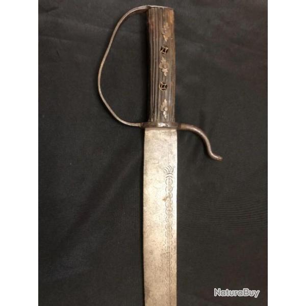 ancien sabre japon chine lame grave