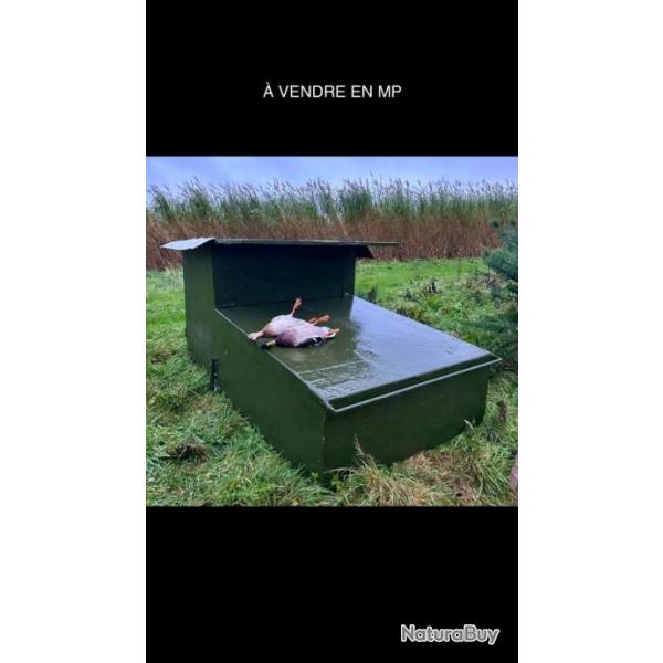 Hutteau 2 personnes + plateau de remorquage