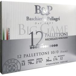 BIG GAME 12 PALLETTONI NICKEL PLATED