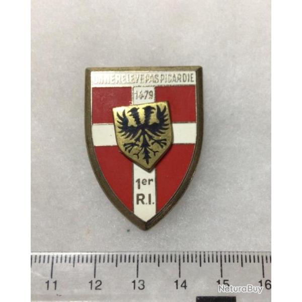 FRANCE INFANTERIE - Insigne 1� R.I. R�giment d'Infanterie  drago Paris