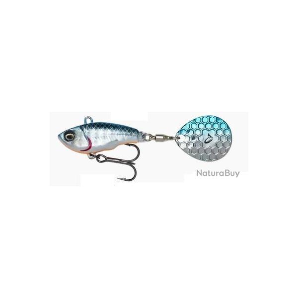 FAT TAIL SPIN NL 6.5CM 12GR NPC Blue silver