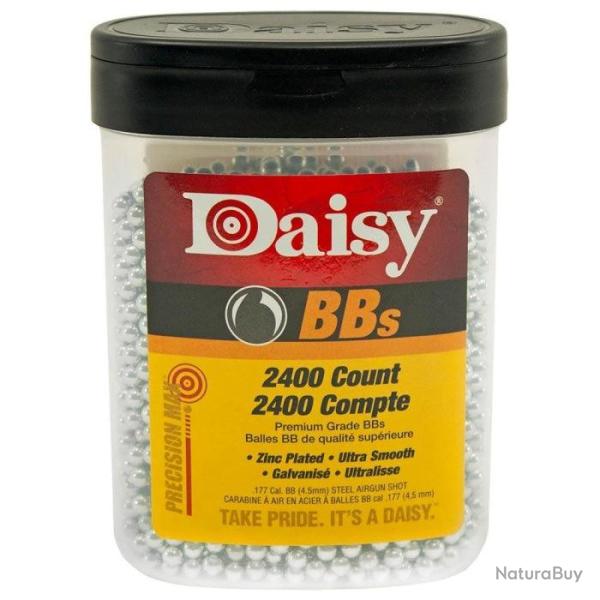 Bo�te billes acier Daisy BB's - Cal. 4.5 - Par 2400 - Par 5