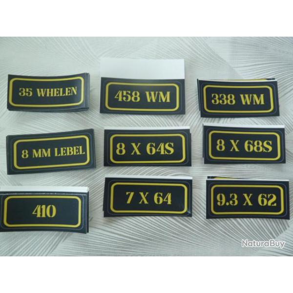 Stickers caisse  munition # 338 WM