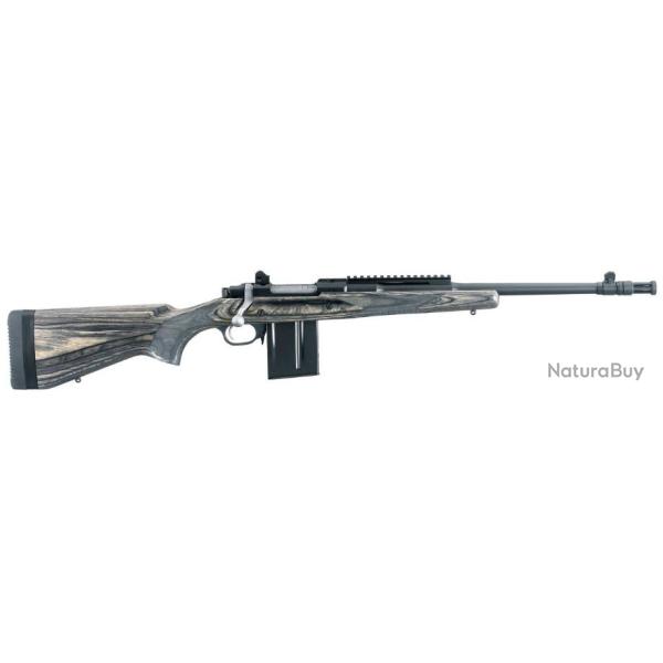 CARABINE RUGER GUNSITE SCOUT KM77-GS CAL.308WIN LAMELLE NOIR