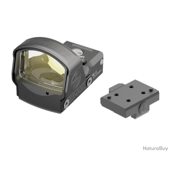 Point rouge LEUPOLD deltapoint pro reflex right mt.2.5moa dot avec embase weaver