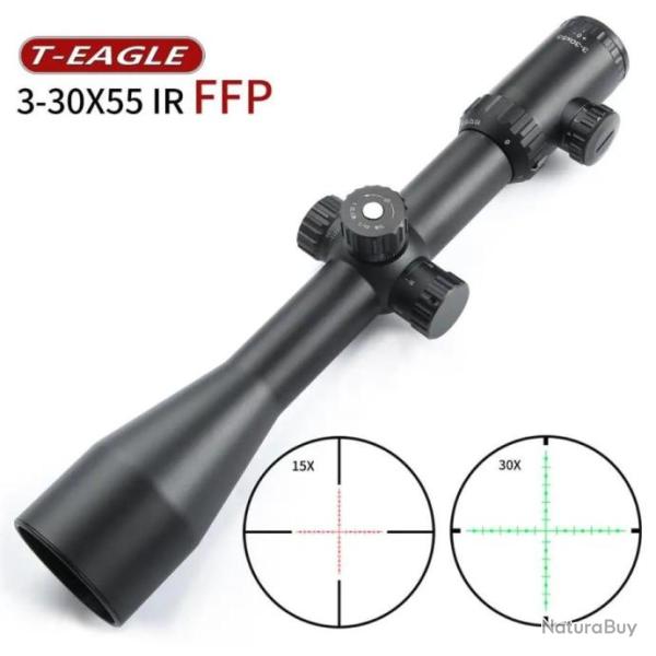 T-Eagle Lunette De Vis�e 3-30x55 IR FFP Paiement en 3 ou 4 fois - LIVRAISON GRATUITE !!!