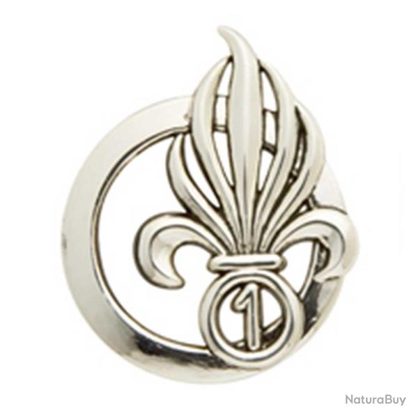 Insigne de b�ret argent� L�gion 1er R�giment �tranger de Cavalerie