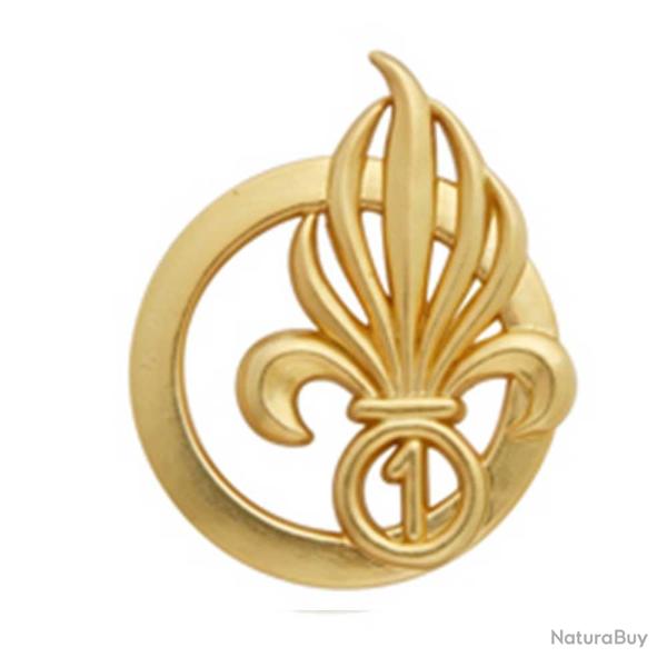 Insigne de b�ret dor� L�gion 1er R�giment �tranger d'Infanterie