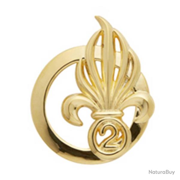 Insigne de b�ret dor� L�gion 2�me R�giment �tranger d'Infanterie