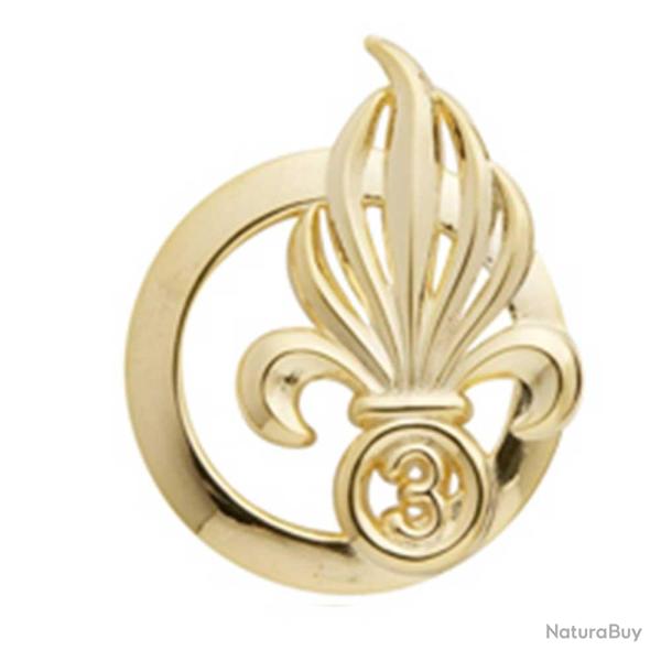 Insigne de b�ret dor� L�gion 3�me R�giment �tranger d'Infanterie
