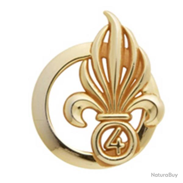 Insigne de b�ret dor� L�gion 4�me R�giment �tranger d'Infanterie