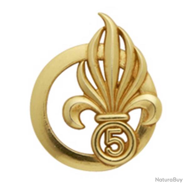 Insigne de b�ret dor� L�gion 5�me R�giment �tranger d'Infanterie