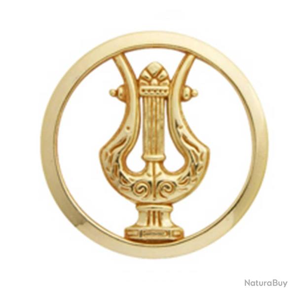 Insigne de b�ret dor� Musique