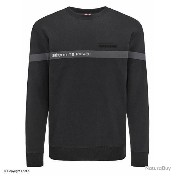 Sweat shirt BLACKGREY S�CURIT� PRIV�E conforme d�cret READY 24