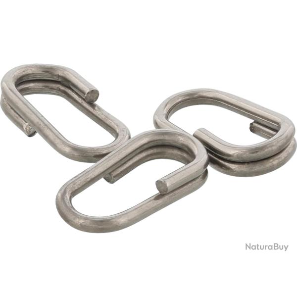 Anneaux Briss Westin Oval Split Rings 8mm par 10 39kg