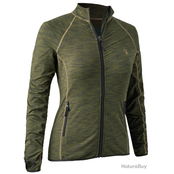 Veste polaire kaki Norden Insulated femme DEERHUNTER