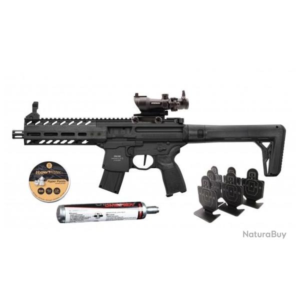 Pack Sig Sauer MPX Gen2 + Viseur Point Rouge Acog + Plomb + Co2