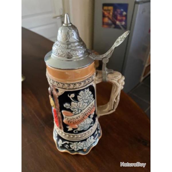 jolie chope bire allemande trs bon tat