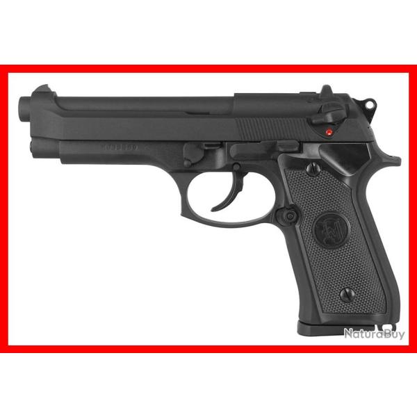 REPLIQUE AIRSOFT KJ WORKS M9 FULL METAL NOIR