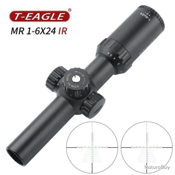 T-Eagle Lunette De Vis�e MR 1-6x24 IR Paiement en 3 ou 4 fois - LIVRAISON GRATUITE !!!