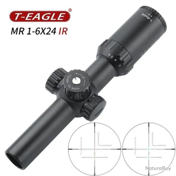 T-Eagle Lunette De Vis�e MR 1-6x24 Paiement en 3 ou 4 fois - LIVRAISON GRATUITE !!!