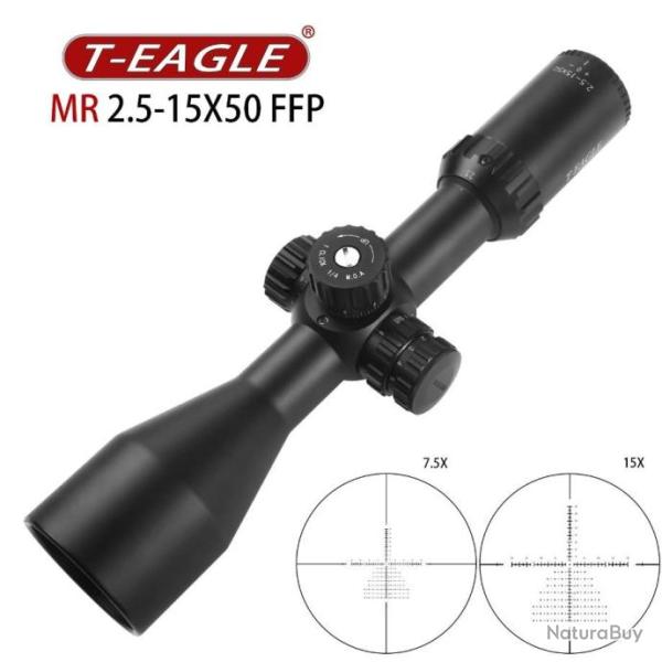 T-Eagle Lunette De Vis�e MR 2.5-15x50 FFP Paiement en 3 ou 4 fois - LIVRAISON GRATUITE !!!