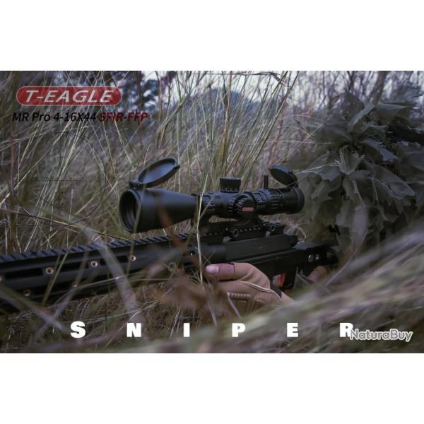 T-Eagle Lunette De Vis�e MR PRO 4-16X44 FFP Paiement en 3 ou 4 fois - LIVRAISON GRATUITE !!!