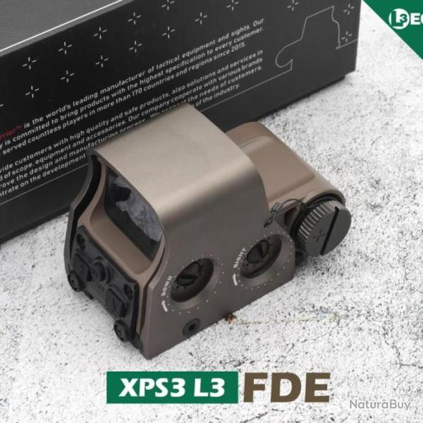 DawnForce Viseur Point Rouge XPS3 L3 FDE Paiement en 3 ou 4 fois - LIVRAISON GRATUITE !