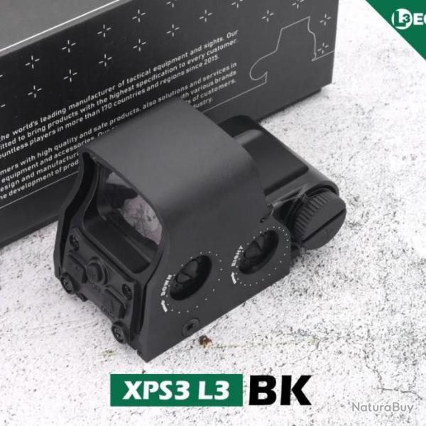 DawnForce Viseur Point Rouge XPS3 L3 BK Paiement en 3 ou 4 fois - LIVRAISON GRATUITE !