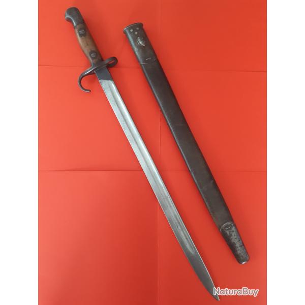 BAONNETTE ANGLAISE 1907 avec quillon