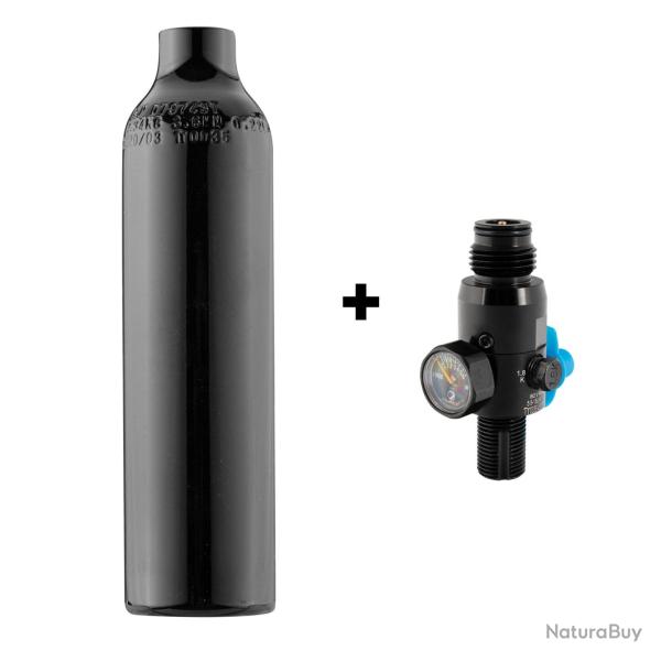 Pack Bouteille Sport Attitude Alu 0.2L + Preset 3000PSI