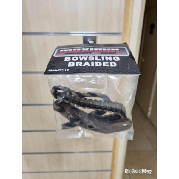 Dragonne pour arc Maximal fixation cuir