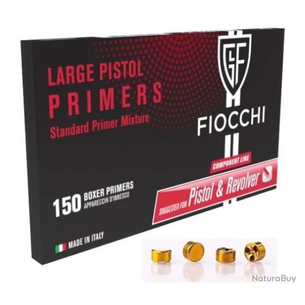 Amorces FIOCCHI Primers Large Pistol x150