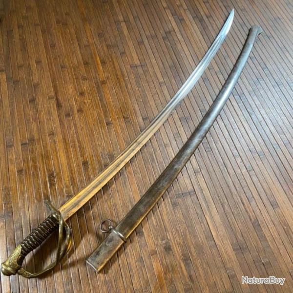 SABRE FRAN�AIS 1822 DE CAVALERIE MANUFACTURE DE CHATELLERAULT