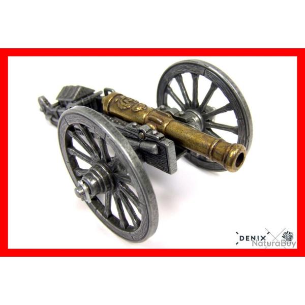 REPLIQUE DECORATIVE DENIX CANON NAPOLEON GRIBEAUVAL 1806 - 17 CM