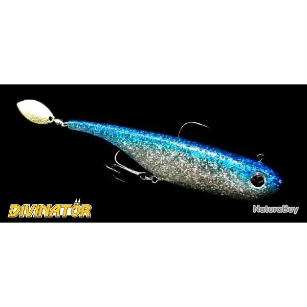 Leurre Souple Biwaa Divinator 180 35g Blue Chrome