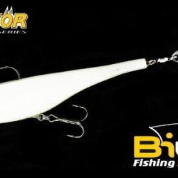 Leurre Souple Biwaa Divinator 180 35g Pearl White