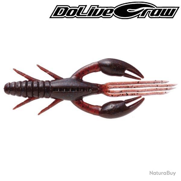 Leurre Souple OSP Dolive Craw 10cm 034 - Scuppernong Blue Flake