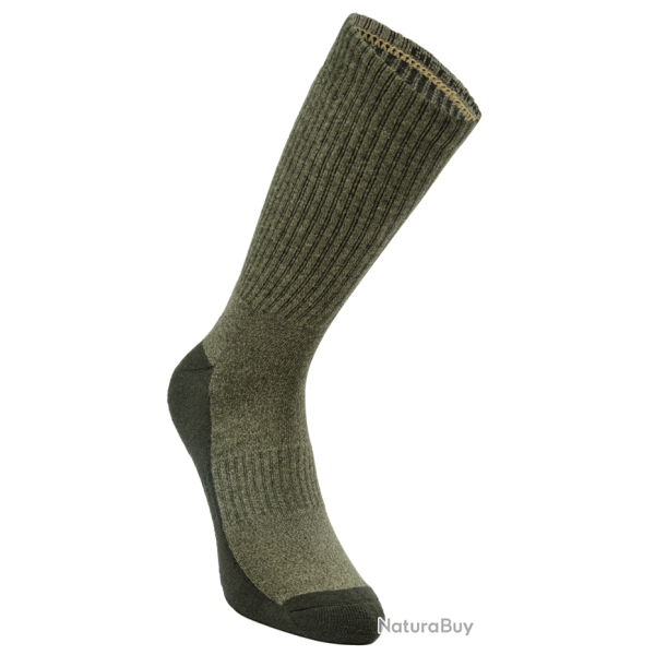 Chaussettes haute en chanvre verte DEERHUNTER-36/39