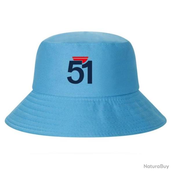 Chapeau Casquette Bob Ricard 51 R�versible Haute Qualit� : Couleur Bleu
