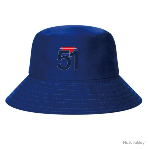 Chapeau Casquette Bob Ricard 51 R�versible Haute Qualit� : Couleur Bleu Fonc�