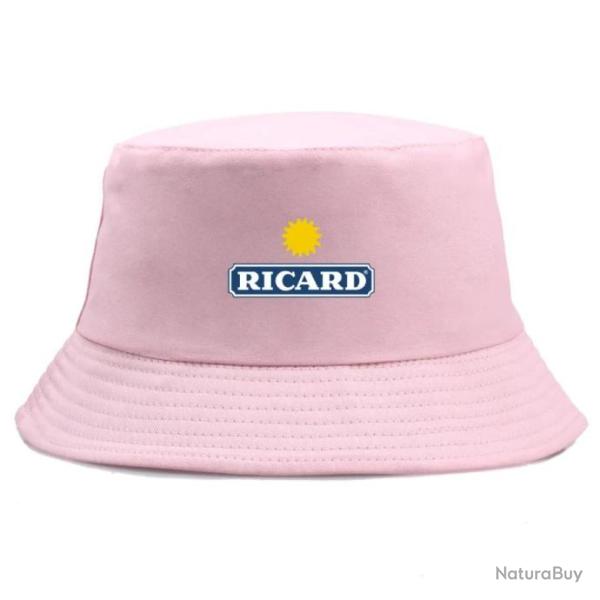 Chapeau Casquette Bob Ricard R�versible Haute Qualit� : Couleur Rose