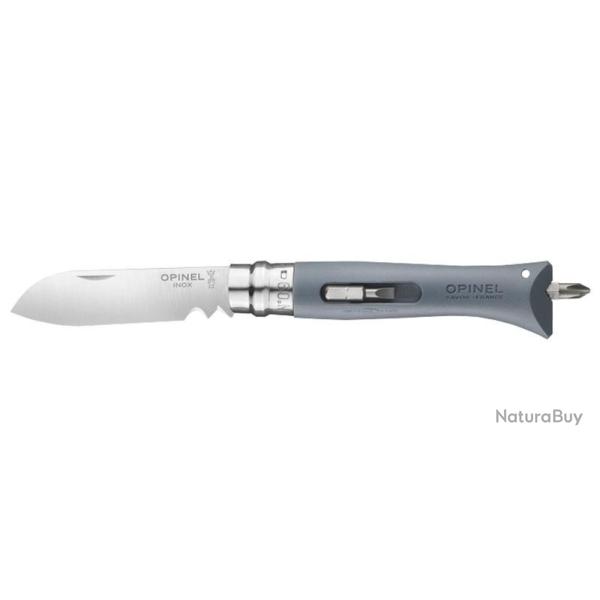 Couteau pliant - OPINEL N�09 BRICOLAGE - Gris