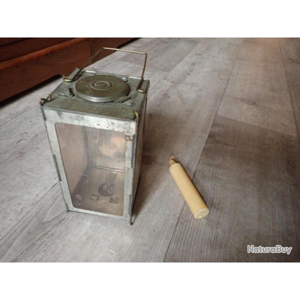 LANTERNE � BOUGIE,  PLIABLE, TYPE MONJARDET SUISSE