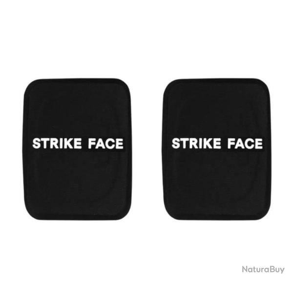 LOT DE 2 PLAQUE BALISTIQUE DE NIVEAU 3A (NIJ IIIA) EN ACIER. A