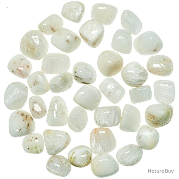 Pierres roul�es scol�cite - 1.5 � 2 cm - Lot de 3