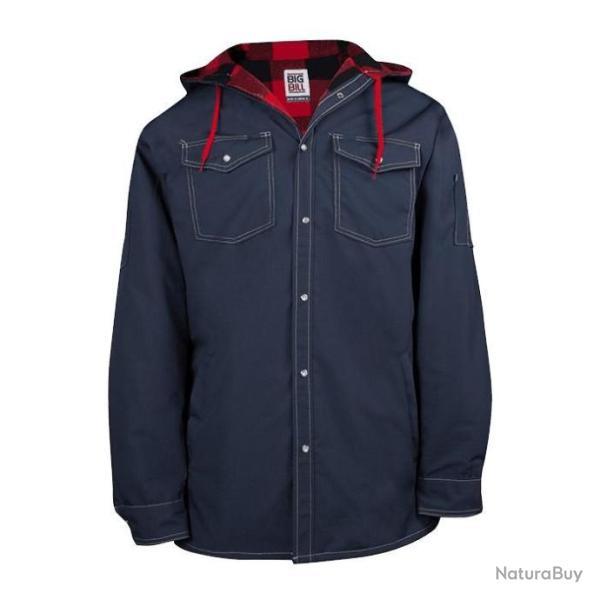 Veste Big Bill� Ripstop Doubl�e en Flannel 100% coton - 257RS/NAY
