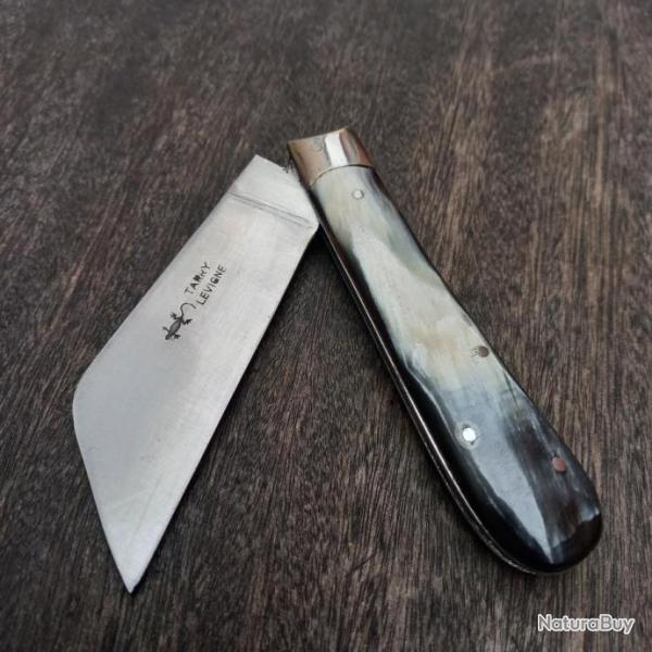 Rare Couteau DONJON LONDON TARRY LEVIGNE Manche en Corne