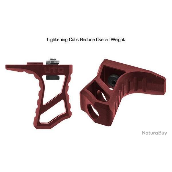 Handstop Grip UTG Aluminium Keymod - Rouge