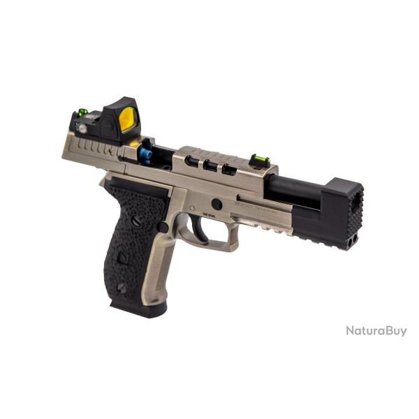 Rplique Vorsk GBB Gaz VP26X - 1.0J + Point Rouge BDS - Aluminium Bross